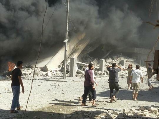 Сирийская оппозиция: В результате российского авиаудара погибли 36 человек, включая пятерых детей