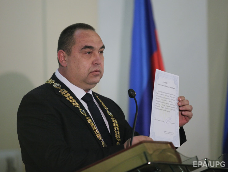 Главарь боевиков "ЛНР" подписал соглашение об отводе вооружений калибром до 100 мм