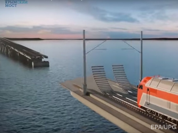 В сети появился ролик о несуществующем Керченском мосте. Видео