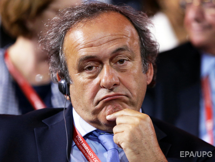 Комитет по этике ФИФА потребовал отстранить Платини