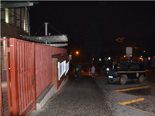 На территории консульства Польши во Львове произошел взрыв