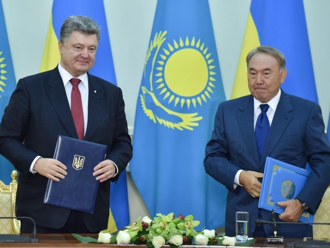 Украина и Казахстан подписали совместный план действий по развитию сотрудничества на 2015–2017 годы