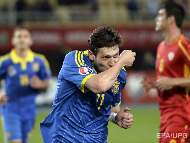 Евро-2016: Украина обыграла Македонию