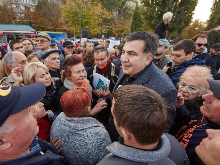 Саакашвили: Кивалов снял кандидатуру не по доброй воле и не из-за поставленного, вероятнее всего, им самим взрыва
