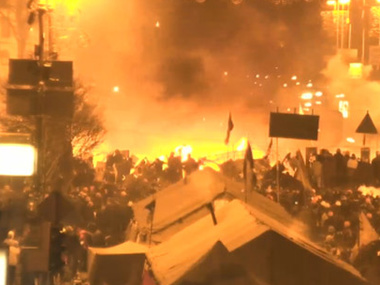 "Беркут" пошел на штурм Майдана