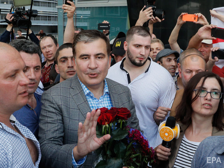 Саакашвили не согласился идти на выборы с партией Кличко – СМИ
