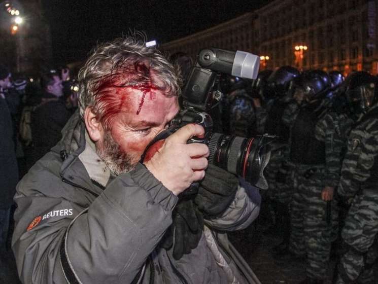 Игорь Луценко: Офицер "Беркута", которого обвиняли в избиении журналиста на Майдане, по-прежнему служит в МВД