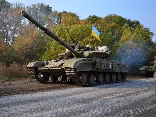 Пресс-центр АТО: На дебальцевском направлении начался второй этап отвода танков, минометов и артиллерии