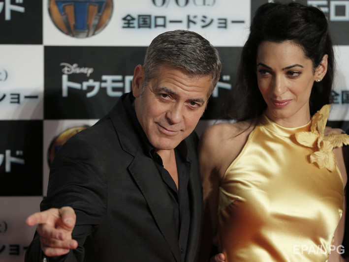 Супруги Клуни стали самой стильной парой 2015 года