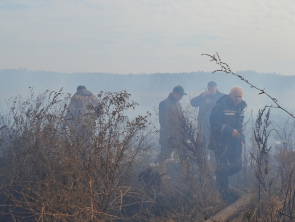 Госслужба по ЧС: В Киевской области гасят 22 очага возгорания торфа