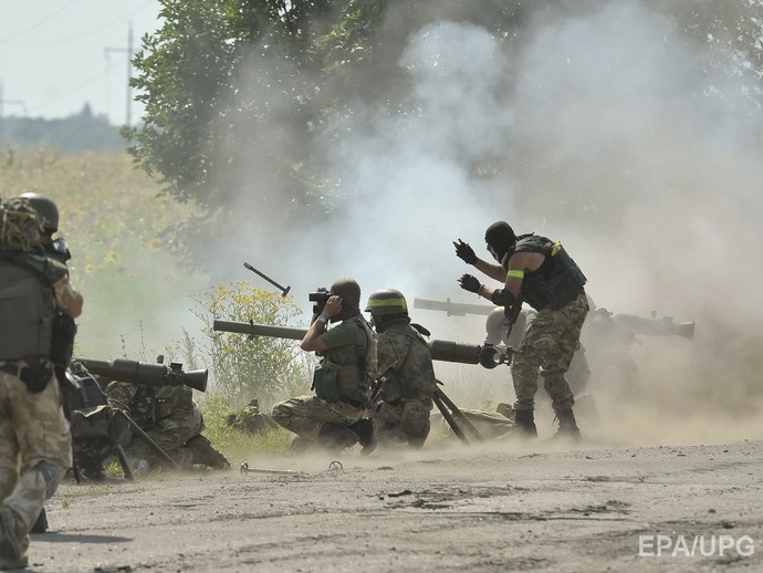 Пресс-центр АТО: Боевики обстреляли позиции украинских военных в районе Опытного и Песок