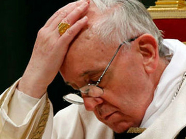 Папа римский Франциск призвал остановить насилие в Украине