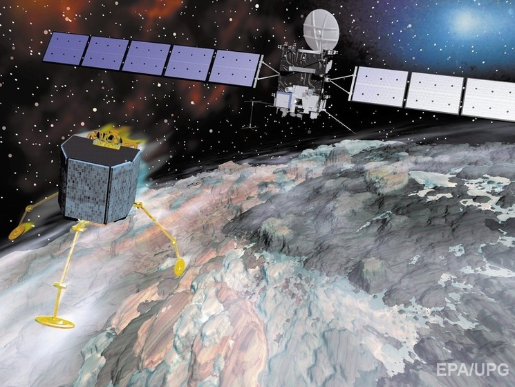 Космический аппарат Rosetta обнаружил кислород возле кометы Чурюмова-Герасименко