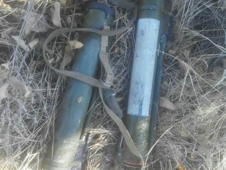СБУ обнаружила в зоне АТО два тайника с оружием и боеприпасами