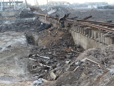 Пресс-центр АТО о ситуации в Сватово: Очищена прилегающая территория и внешний периметр склада