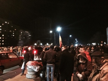 Активисты заблокировали проезд к "Борисполю"