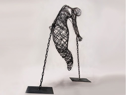Скульптуру “Жажда Свободы” украинского художника Ива хотят купить за £30 тыс.