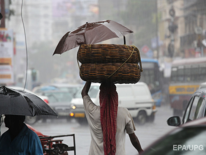 В Индии жертвами проливных дождей стали 48 человек