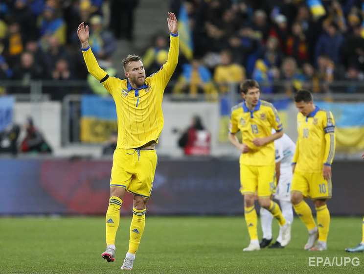 Евро-2016: Украина уверенно переиграла Словению во Львове