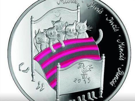 Центробанк Латвии выпустит монету с котами