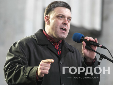 Тягнибок: Рада Майдана согласилась на "мирное" соглашение с Януковичем