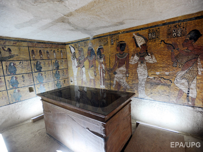 В гробнице Тутанхамона нашли скрытую комнату