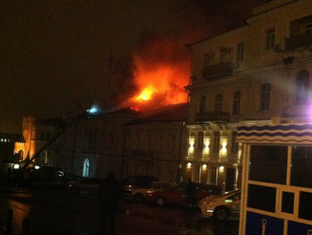 В Одессе произошел пожар в помещении волонтерского центра