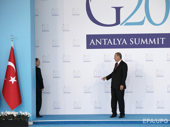 Песков: Путин не будет встречаться с Эрдоганом