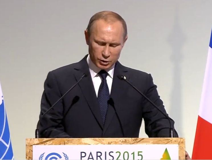 Путин: Усилия России позволили затормозить глобальное потепление на год