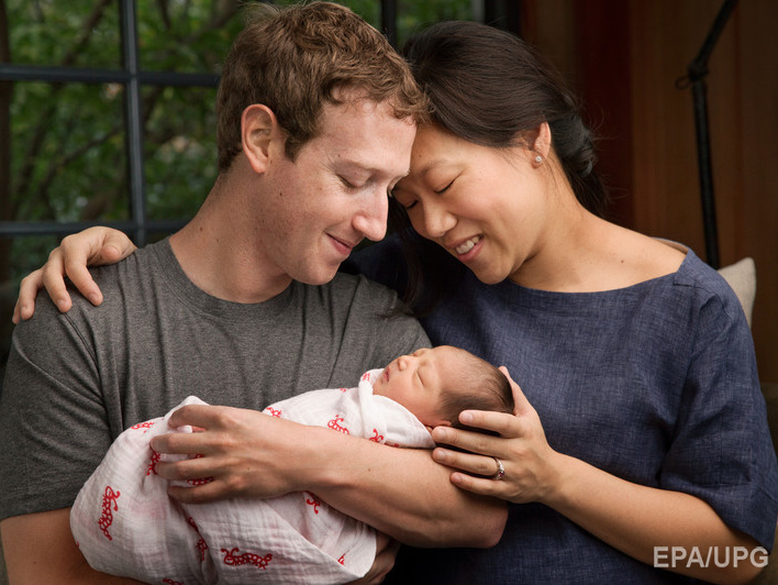 Цукерберг написал новорожденной дочери письмо о несовершенстве мира