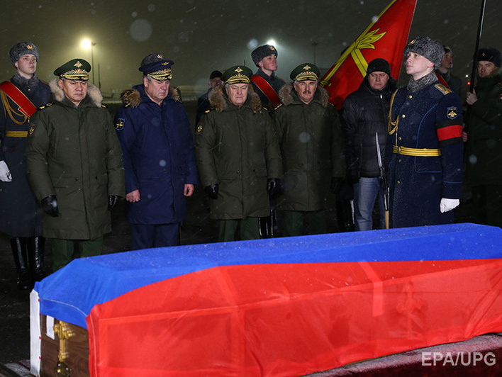 В Липецке похоронили командира сбитого бомбардировщика Су-24 Пешкова