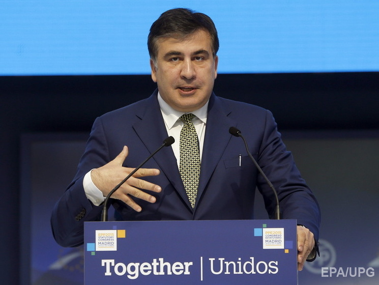 Саакашвили: Мы вернем Крым после распада российской империи