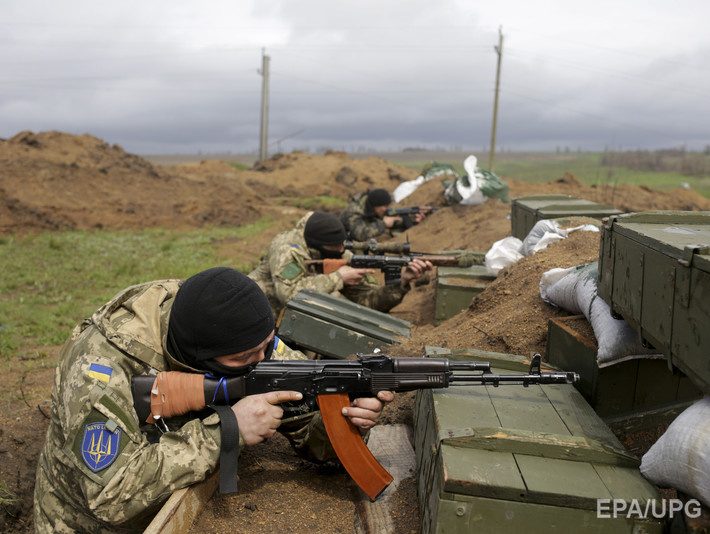 Пресс-центр АТО: Украинские военные 4 декабря отбили атаку боевиков возле Майорска