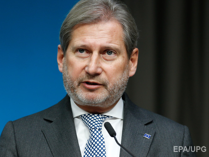 Еврокомиссар Хан считает убедительным отчет Украины о действиях по безвизовому режиму