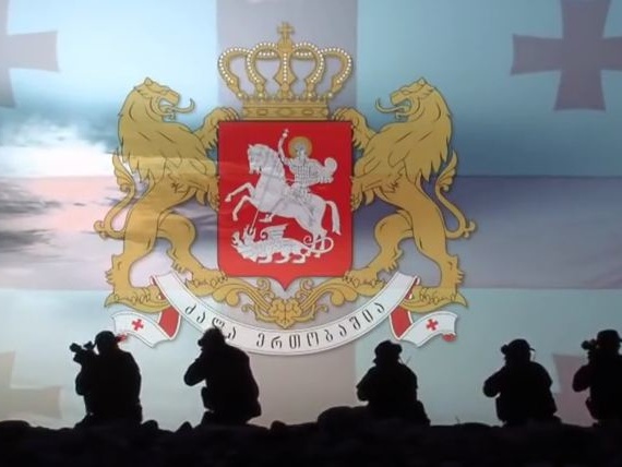 Волонтеры продолжили "флешмоб-перекличку", создав ролик об армии Грузии. Видео