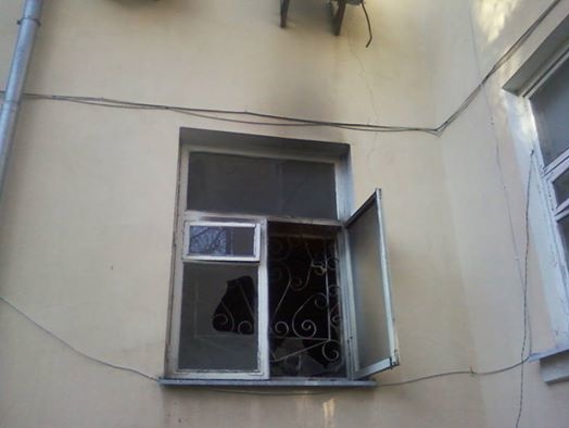 ОУН заявляет о поджоге офиса организации в Киеве