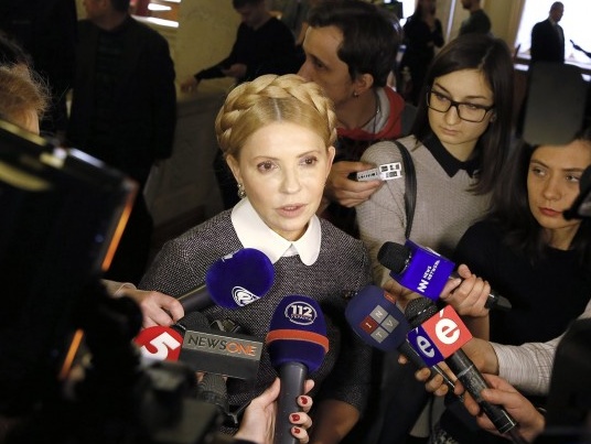 Тимошенко: Нардепы от "Батьківщини" подписали проект постановления об отставке правительства
