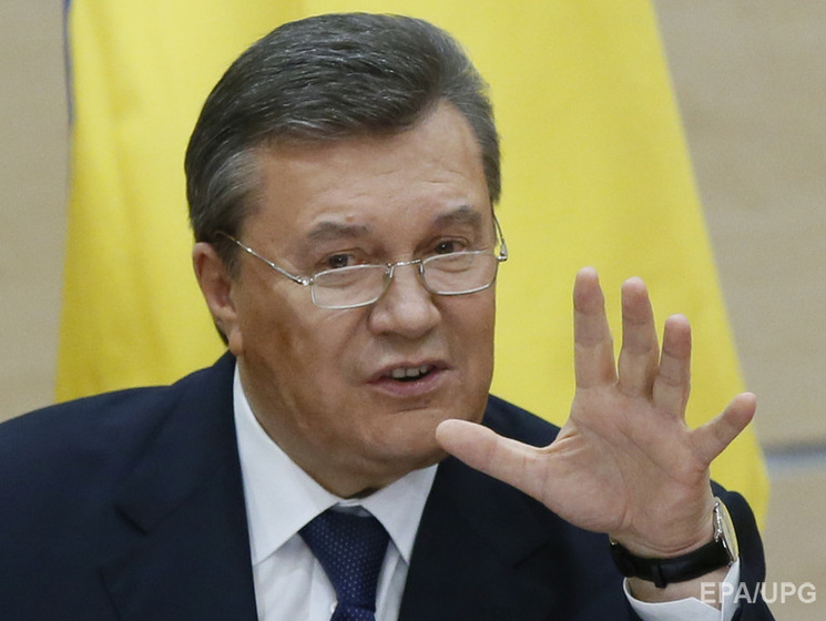 Янукович считает, что в убийствах на Майдане виноваты Турчинов, Парубий и Пашинский