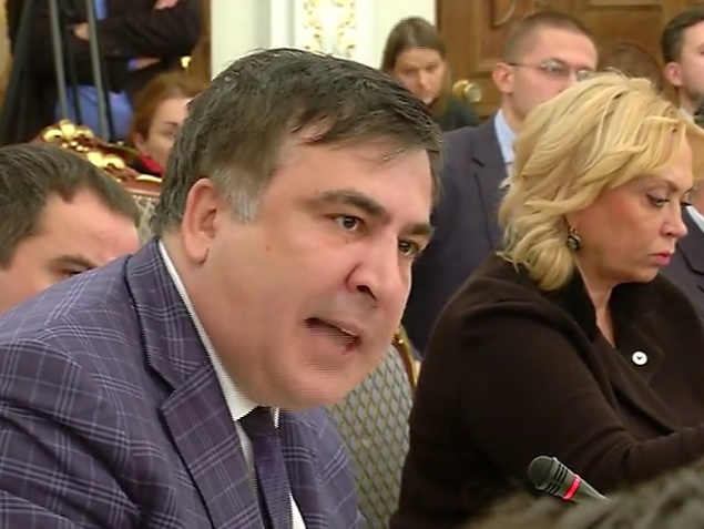 Саакашвили: Сожалею, что пришлось назвать премьер-министра вором, но еще более сожалею, что это правда