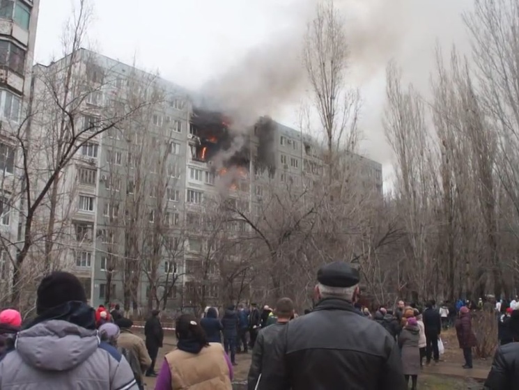 В Волгограде взрыв в жилом доме уничтожил 36 квартир. Видео
