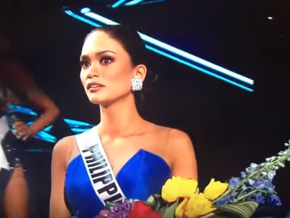 Ведущий конкурса "Мисс Вселенная 2015" перепутал имя победительницы. Видео