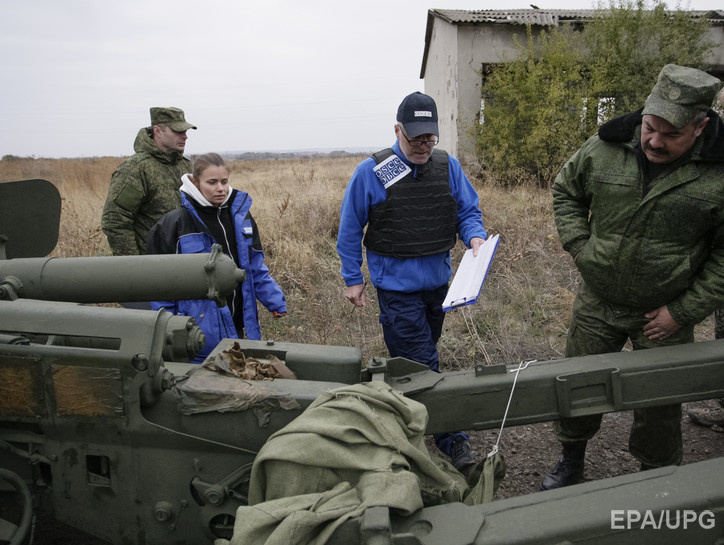 Минобороны опровергло заявление боевиков об обстреле украинскими военными представителей ОБСЕ и СЦКК в Коминтерново
