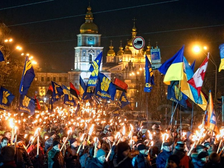 1 января "Свобода" проведет в Киеве факельный марш в честь 107-й годовщины со дня рождения Бандеры