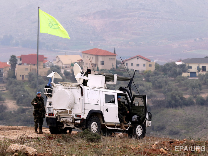 Израиль обстрелял город на юге Ливана в ответ на попытку взорвать израильский патруль