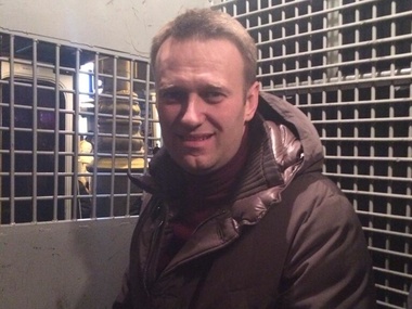 Навальный арестован на семь суток 