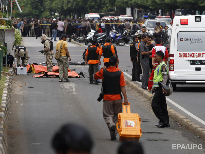Группировка "Исламское государство" взяла на себя ответственность за теракт в Джакарте