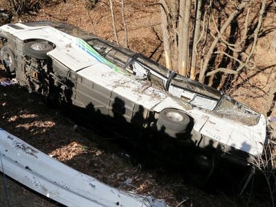 В Японии в результате ДТП погибли 14 пассажиров туристического автобуса 