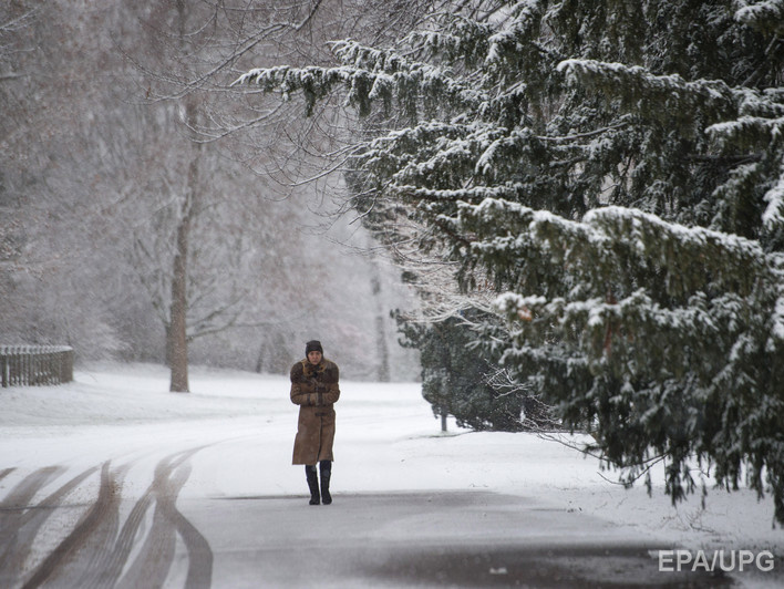 Укргидрометцентр: В Украине 16 января будет снегопад