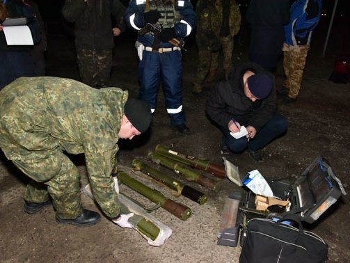 В Донецкой области полицейские изъяли гранатометы и боеприпасы у троих демобилизованных военных
