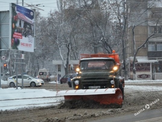 В Одесской области из-за непогоды ограничено движение транспорта